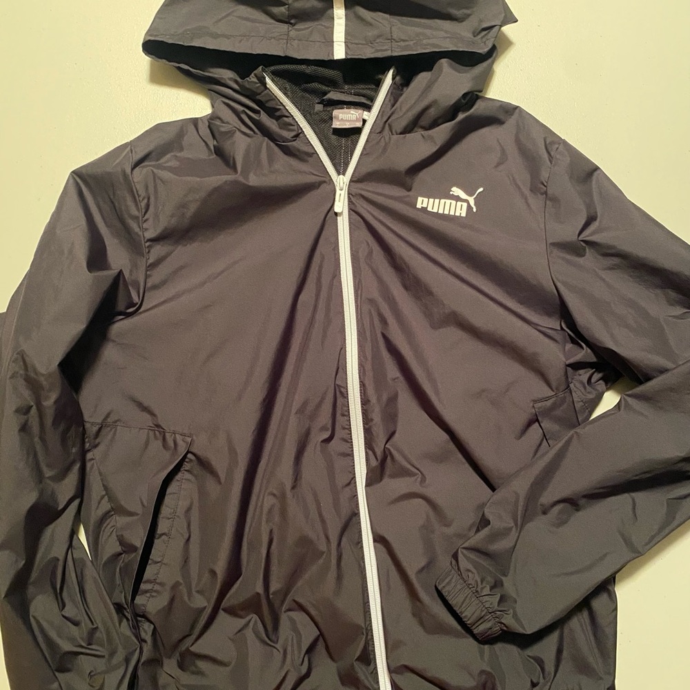 PUMA Women’s Black Windbreaker Jacket